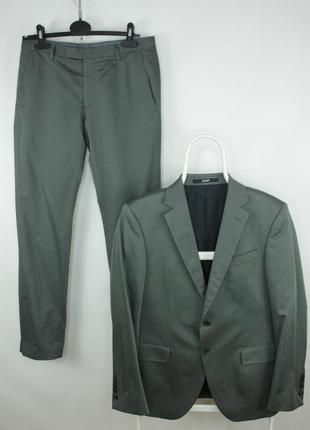 Стильный классический костюм joop slim-fit "herby/blayr" gray ...