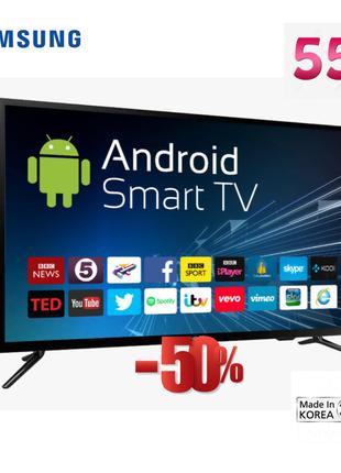 Телевізор Самсунг 55 дюймів Smart TV 4к Плазма 55 дюймов Телев...