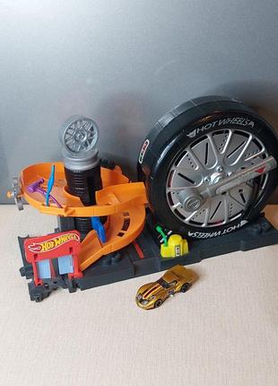 Трек hot wheels шиномонтажная мастерская трюки в городе fnb17 ...