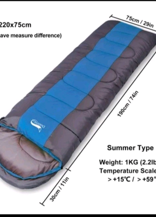 Спальний мішок. Туристический спальный мешок