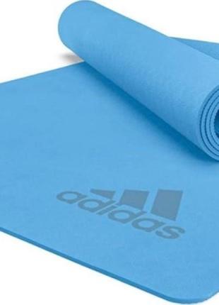 Килимок для йоги Adidas Premium Yoga Mat блакитний Уні 176 х 6...