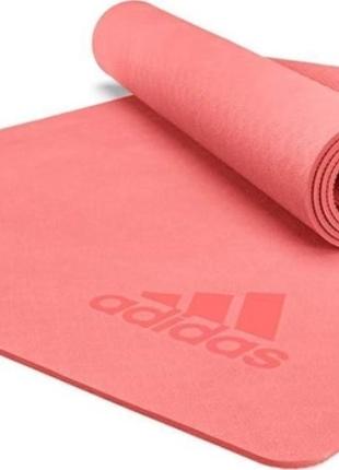 Килимок для йоги Adidas Premium Yoga Mat рожевий Уні 176 х 61 ...