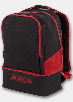 Рюкзак Joma ESTADIO III чорно-червоний Уні 46х32х20см