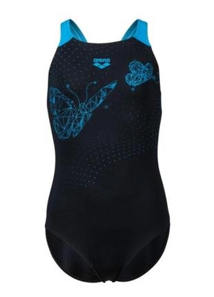 Купальник закритий для дівчат Arena BUTTERFLY SWIMSUIT V BACK ...