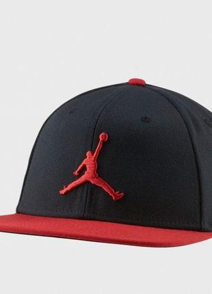 Кепка Nike JORDAN PRO JUMPMAN SNAPBACK чорний, червоний Уні MISC