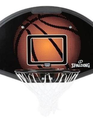 Баскетбольний щит Spalding HIGHLIGHT Combo чорний