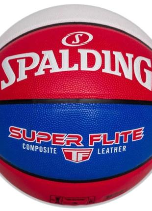 М'яч баскетбольний Spalding SUPER FLITE червоний,