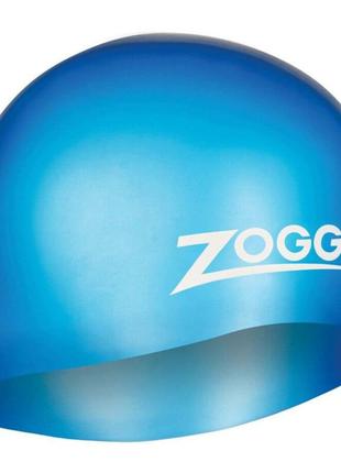Шапочка для плавання Zoggs Easy-fit Silicone Cap синя