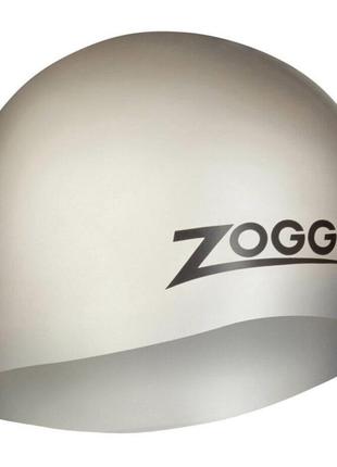 Шапочка для плавання Zoggs Easy-fit Silicone Cap сіра
