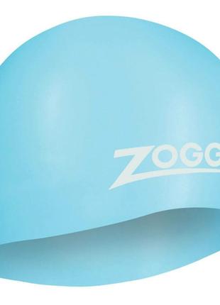 Шапочка для плавання Zoggs Easy-fit Silicone Cap блакитна