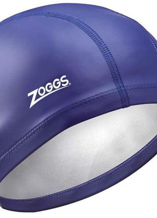 Шапочка для плавання Zoggs Nylon-Spandex PU Coated Cap синій