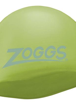 Шапочка для плавання Zoggs OWS Silicone Cap зелена