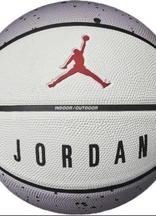 М'яч баскетбольний Nike JORDAN PLAYGROUND 2.0 8P DEFLATED CEMENT
