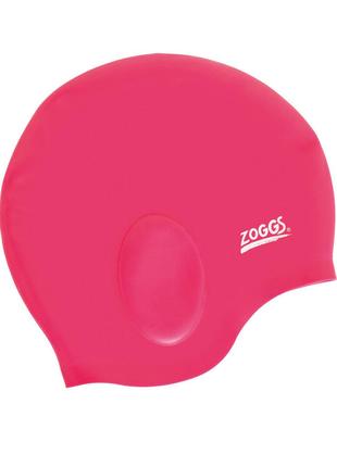 Шапочка для плавання Zoggs Ultra-fit Silicone Cap рожева