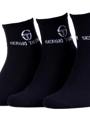 Шкарпетки Sergio Tacchini 3-pack чорний Жін 35-37