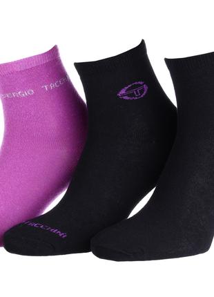 Шкарпетки Sergio Tacchini 3-pack чорний, рожевий Жін 38-41