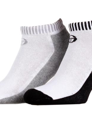 Шкарпетки Sergio Tacchini 3-pack чорний, сірий Жін 36-40