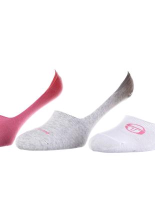 Шкарпетки Sergio Tacchini 3-pack білий, рожевий, сірий Жін 36-41