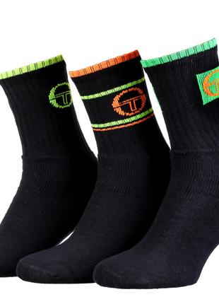 Шкарпетки Sergio Tacchini 3-pack зелений, жовтий, помаранчевий...