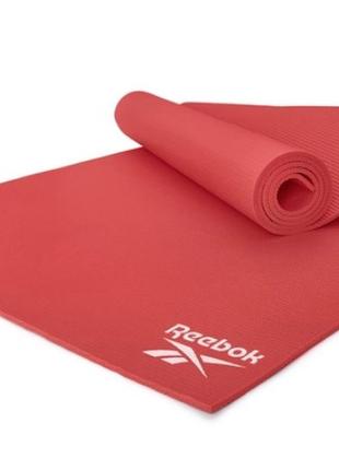 Килимок для йоги Reebok Yoga Mat червоний Уні 173 x 61 x 0.4 см