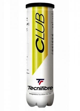 М'ячі для тенісу Tecnifibre Club 4В