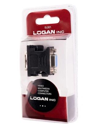 Адаптер Logan DVI Plug - VGA (EL001)
