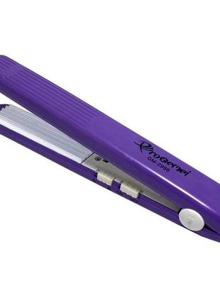 Утюжок гофре для волос ProGemei Gm-2986, purple