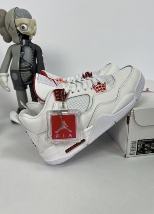 Кросівки Nike Air Jordan 4 “Red Metallic”