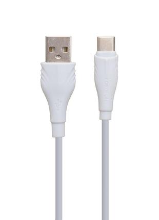 Кабель USB Borofone BX18 USB - Type C 2 м. Белый