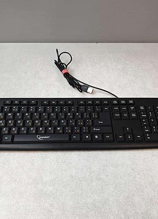 Комплект клавиатура с мышью Б/У Клавиатура Gembird KB-U-103-UA