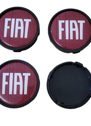 Колпачки на диски, заглушки на литые диски Fiat 60 мм / 56 мм ...