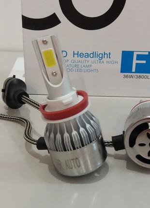 Лампы H11 светодиодные Комплект из 2 штук