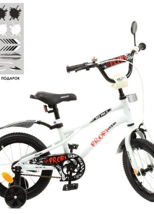 Велосипед дитячий PROF1 16д. Y16251 (1шт) Urban, SKD45,ліхтар,...