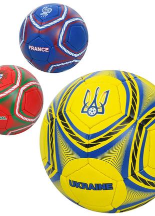 М'яч футбольний 2500-269 (30шт) розмір5,ПУ1,4мм,ручна робота, ...
