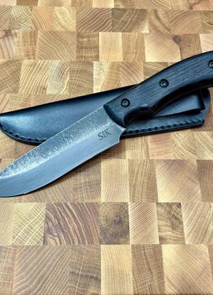 Нож ручной работы для охоты и туризма Скинер 3, с мощным клинк...