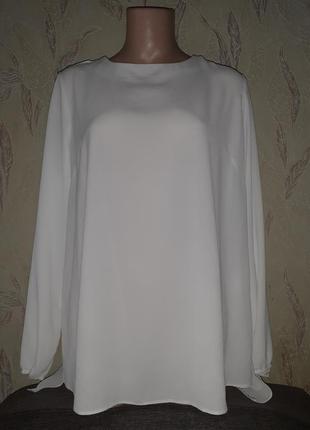 Блуза с длинным рукавом текстурная