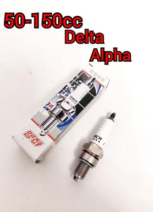 Свеча скутер 50-150сс Delta Alpha M10*1,00 12,7mm