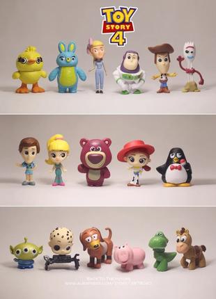 Мини фигурки «История игрушек 4» 17 героев из мультфильма