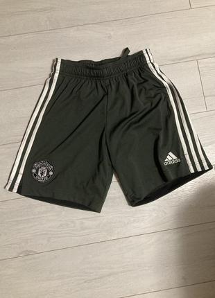 Футбольные шорты манчестер юнайд от adidas размер s