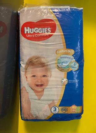 Huggies ultra comfort 3, хаггис , подгузники хаггис ультра ком...