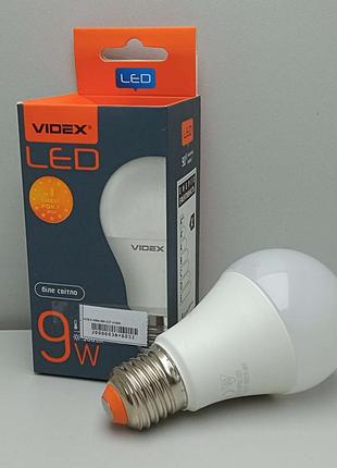 Лампочки Б/У VIDEX A60e 9W E27 4100K