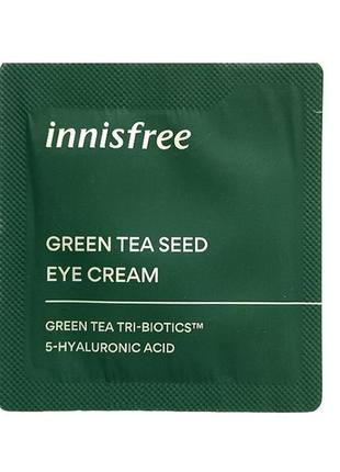 Innisfree green tea seed eye cream глубоко увлажняющий крем дл...