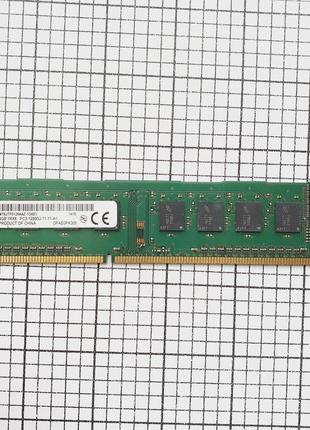 Оперативная память Micron 4Gb DDR3 PC3-12800U-11-11-A1 Б/У!!!