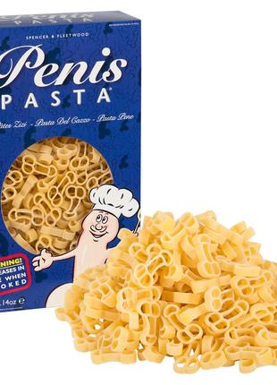 Макарони у вигляді пеніса Noodles Penis Pasta 200 g. 18+