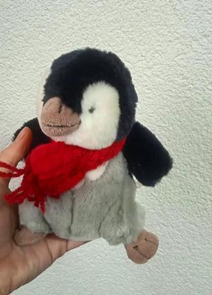Детская мягкая игрушка пингвин пингвинчик keel toys 17 см