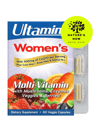 Ultamins мультивитамины для женщин с грибами, ягодами, фермент...