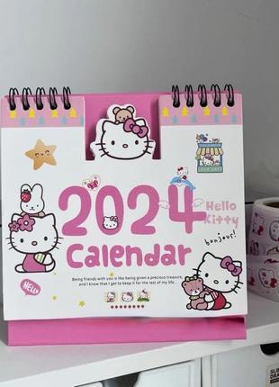Календарь/планер Hello Kitty/Kuromi/хелоу кити/куроме 2024 г.