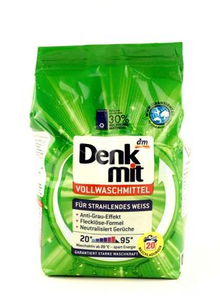 Стиральный порошок для белых тканей Denkmit Vollwaschmittel 1,...