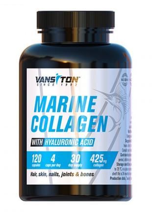 Препарат для суставов и связок Vansiton Marine Collagen, 120 к...