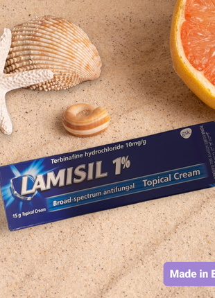 Lamisil Ламизил крем 1% проти грибка лишай 15 г Єгипет